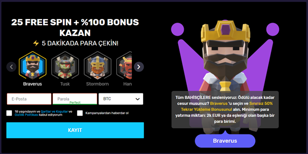 Bitcoincasino.io kayıt ol